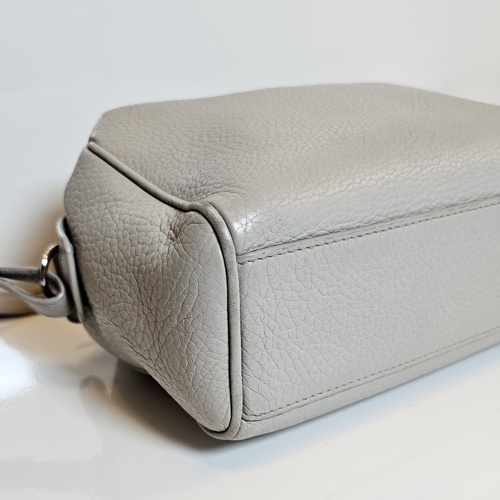 Balenciaga Gray Leather Shoulder Bag Camera Bag - Picture 8 of 17